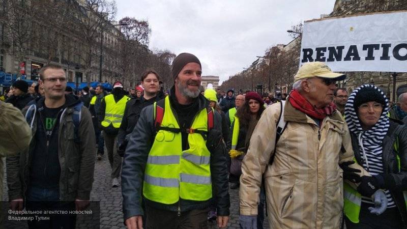 Алик Ливадный - МВД Франции посчитало число участников протестов "желтых жилетов" - nation-news.ru - Франция - Париж