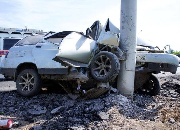 Александр Ковалев - В Уфе водителя после серьезной аварии зажало в салоне авто, пострадало трое (ВИДЕО) - gorobzor.ru - Уфа