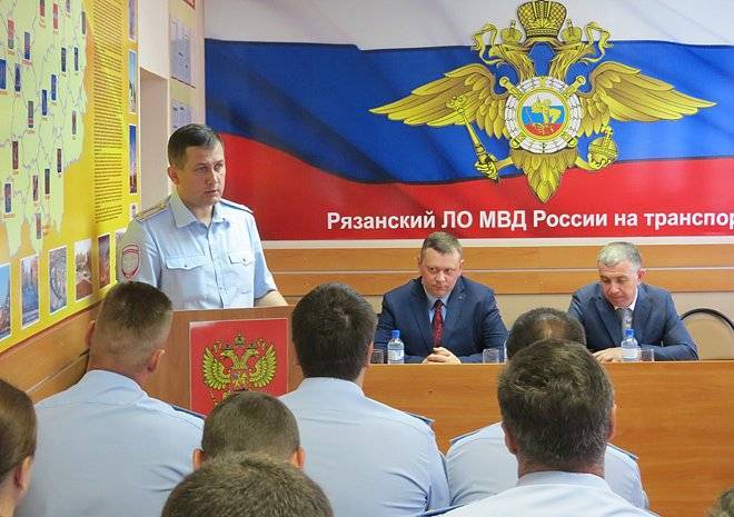 В транспортной полиции Рязани сменился руководитель - ya62.ru - Россия - ЦФО - Рязань