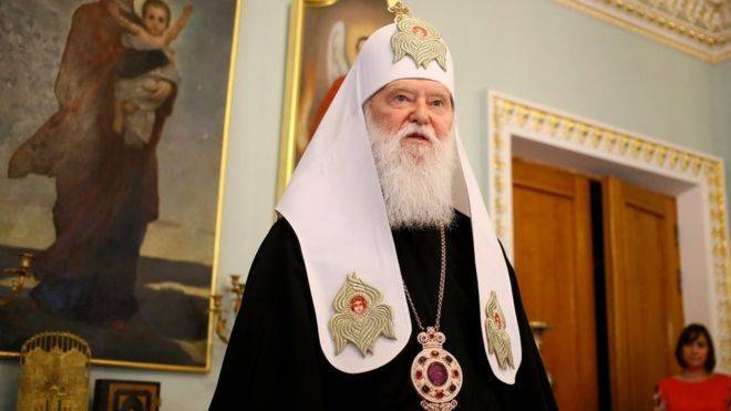 патриарх Филарет - Филарет выходит на новый уровень в противостоянии с Епифанием - news-front.info - Киев