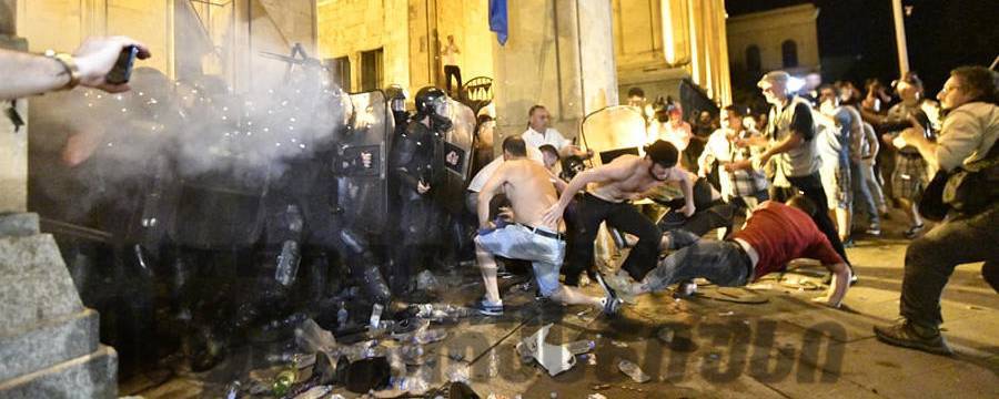 Михаил Саакашвили - «Россия отступает!» – в Киеве ликуют после шабаша в Тбилиси | Политнавигатор - politnavigator.net - Россия - Украина - Молдавия - Грузия - Македония - Черногория