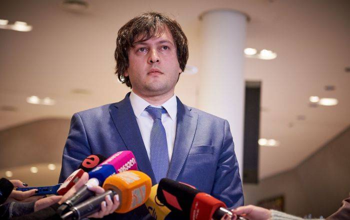 Ираклий Кобахидзе - Спикер парламента Грузии Ираклий Кобахидзе ушел в отставку - СМИ - ru.armeniasputnik.am - Грузия - Тбилиси