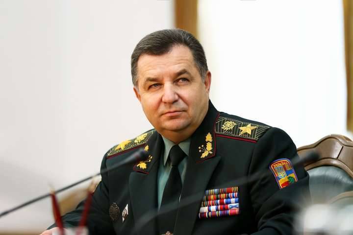 Степан Полторак - Министр обороны Украины пообещал и дальше обстреливать города Донбасса - news-front.info - Украина