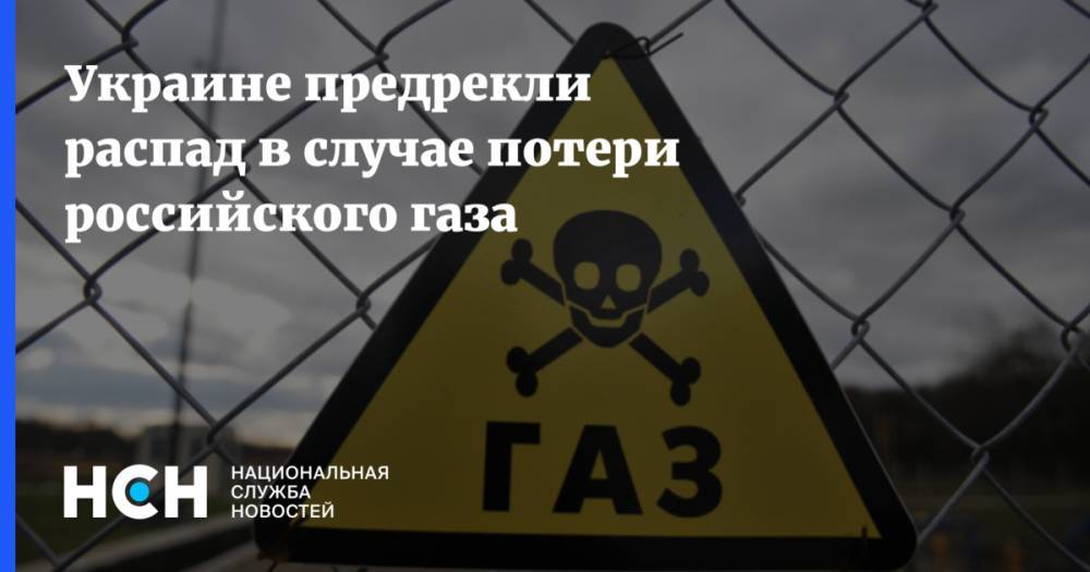 Владимир Зеленский - Андрей Герус - Джордж Сорос - Евгений Червоненко - Украине предрекли распад в случае потери российского газа - nsn.fm - Украина - Киев