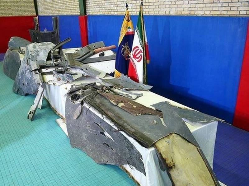 Иранцы показали обломки сбитого американского БПЛА - topcor.ru - США - Вашингтон - Швейцария - Иран - Тегеран