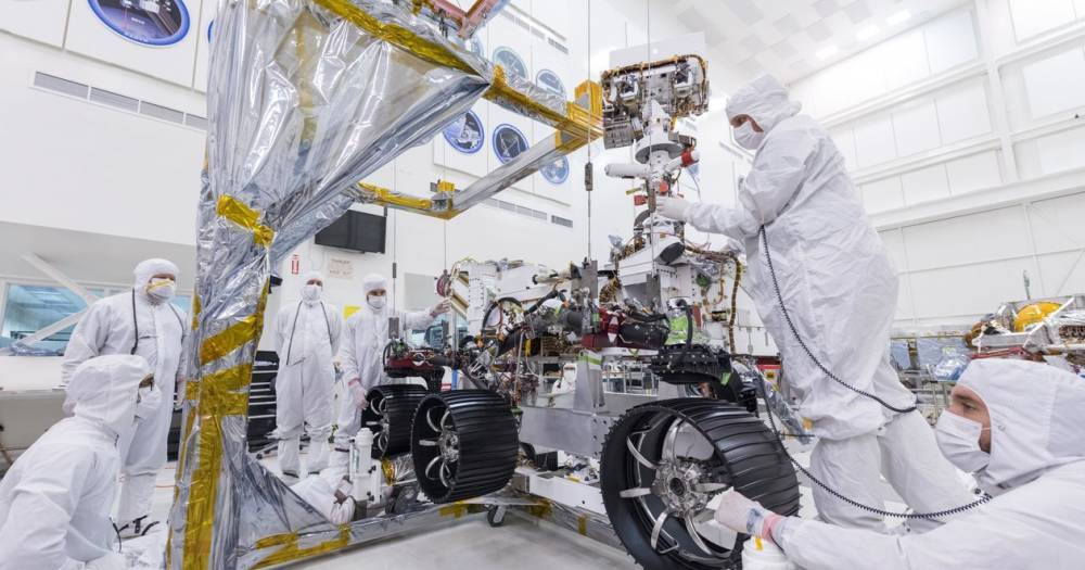 NASA установило колеса на&nbsp;новый марсоход - popmech.ru