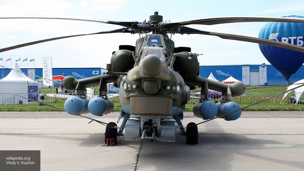 Российский  вертолет Ми-28 продемонстрировал фигуру высшего пилотажа - newinform.com - Россия