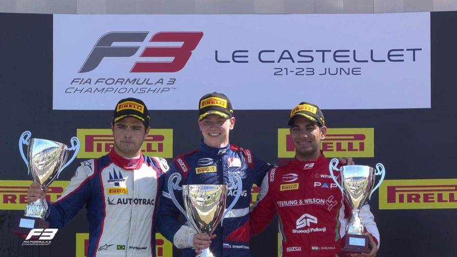 Роберт Шварцман - Маркус Армстронг - Роберт Шварцман выиграл вторую гонку Формулы 3 во Франции - autosport.com.ru - Австралия