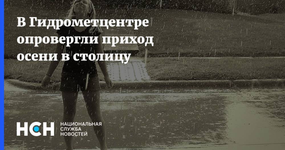 Евгений Тишковец - Роман Вильфанд - В Гидрометцентре опровергли приход осени в столицу - nsn.fm - Москва - Россия