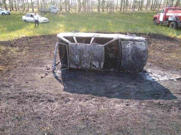 Александр Ковалев - В Башкирии опрокинулся и загорелся автомобиль, есть пострадавшие - gorobzor.ru - Башкирия