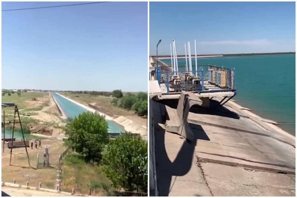 Водохранилище Боген после взрыва в Арыси сняли на видео - nur.kz - Туркестан