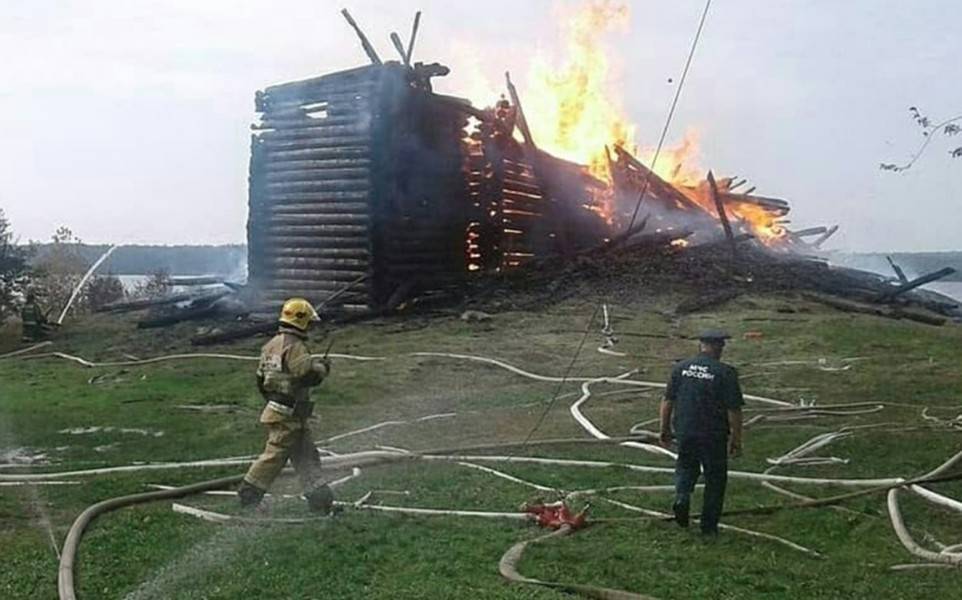 Поджигателя церкви в Карелии признали невменяемым - m24.ru - Карелия