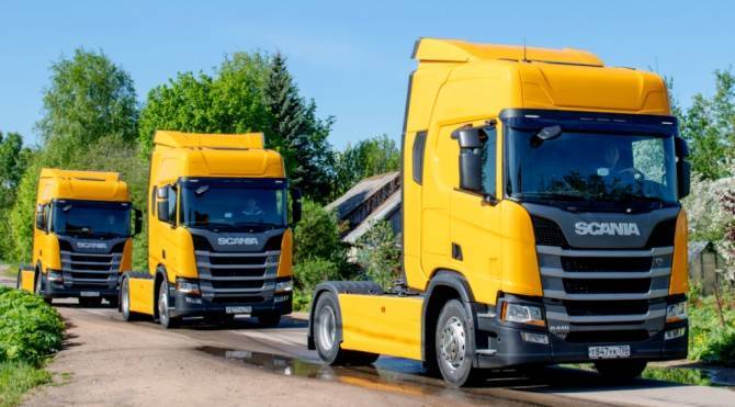 Scania поставила 55 новых грузовиков транспортной компании «Траско» - autostat.ru - Русь
