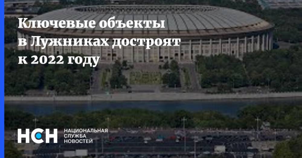 Сергей Собянин - Марат Хуснуллин - Ключевые объекты в Лужниках будут достроены к 2022 году - nsn.fm - Москва - Россия