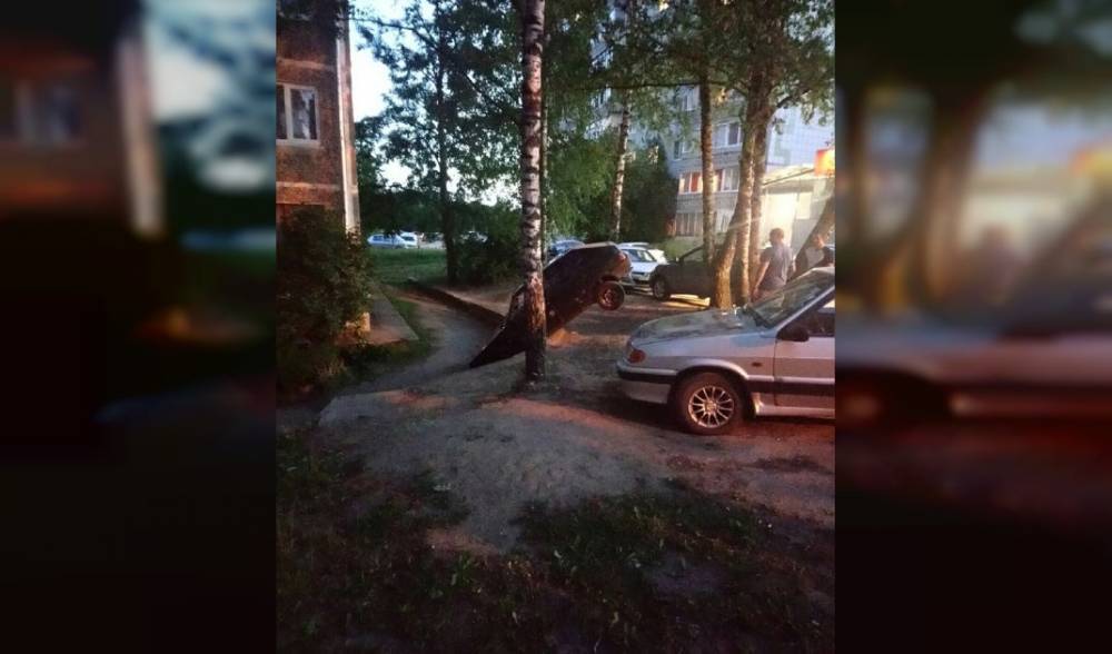 Пьяный смолянин опрокинул ни в чем не повинную машину земляка - readovka.ru