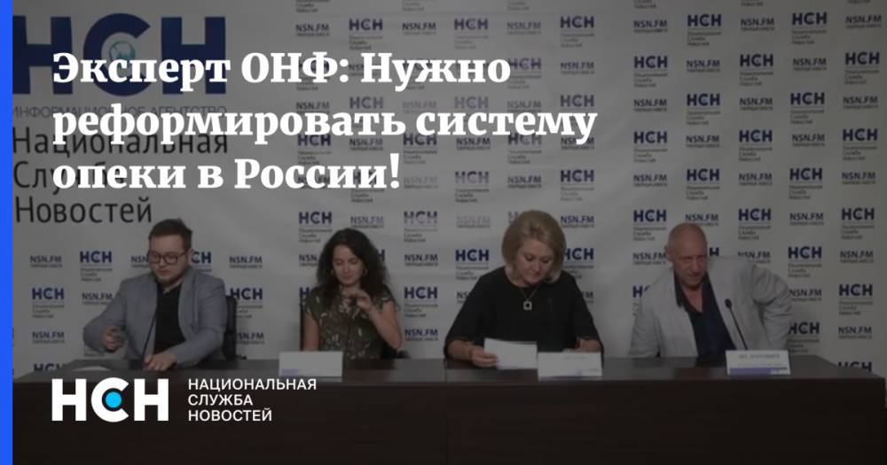 Лилия Гумерова - Эксперт ОНФ: Нужно реформировать систему опеки в России! - nsn.fm - Россия