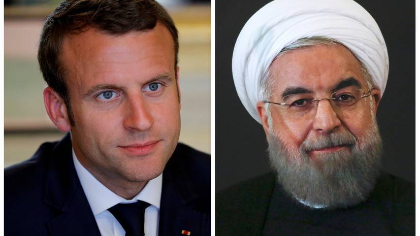Дональд Трамп - Хасан Роухани - Хасан Рухани - Эммануэль Макрон - Аля Хаменеи - Макрон и президент Ирана провели переговоры - russian.rt.com - США - Франция - Иран - Европа