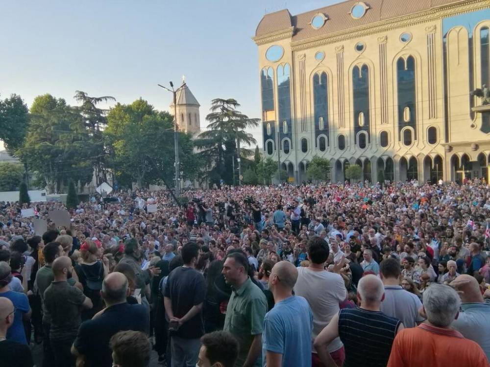 Александр Радчук - Экс-президент Грузии присоединился к протестующим в Тбилиси - ru.slovoidilo.ua - Россия - Украина - Грузия