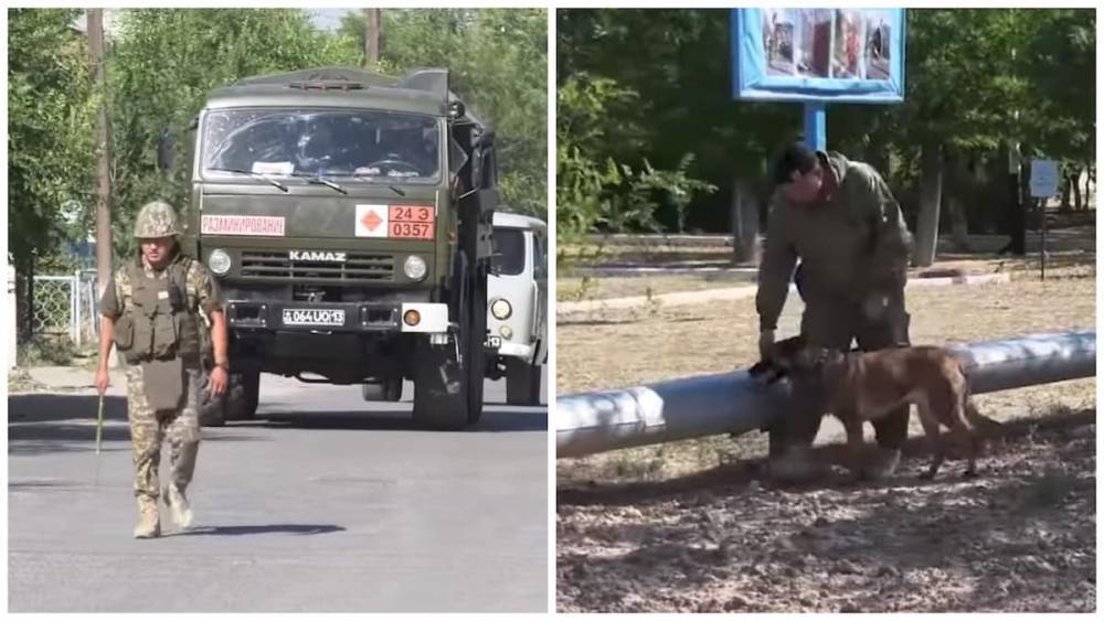 Взрывы в Арыси: как город очищают от неразорвавшихся снарядов (видео) - nur.kz - Казахстан - Арысь