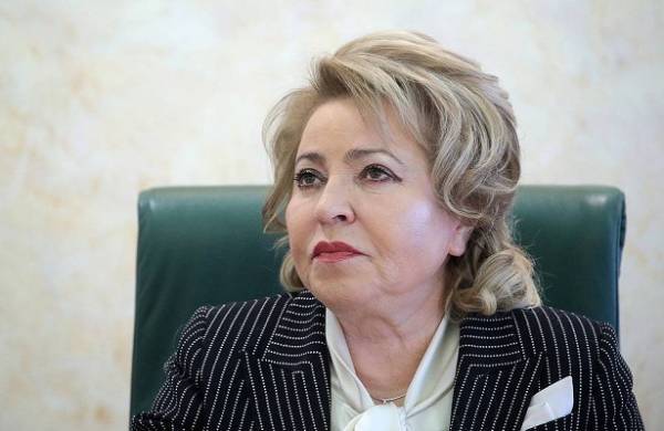 Валентина Матвиенко - Матвиенко прокомментировала возвращение России в&nbsp;ПАСЕ - glob-news.ru - Россия