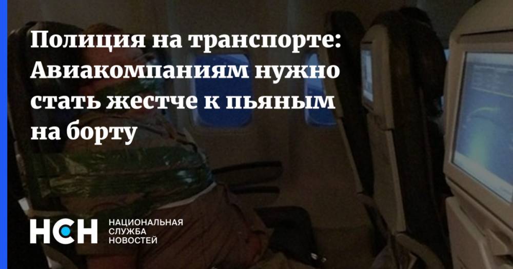 Полиция на транспорте: Авиакомпании должны следить за допуском пьяных на борт - nsn.fm - Россия - ЦФО