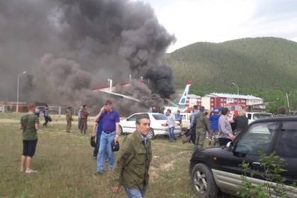 Появились подробности аварии с самолетом в Бурятии - lenta.ru - Нижнеангарск