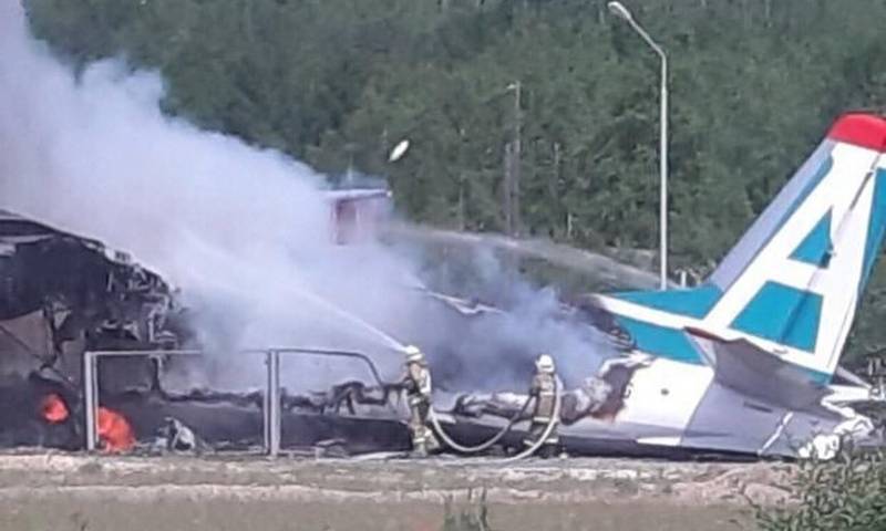 В Бурятии потерпел крушение Ан-24 - bloknot.ru - Улан-Удэ - Нижнеангарск