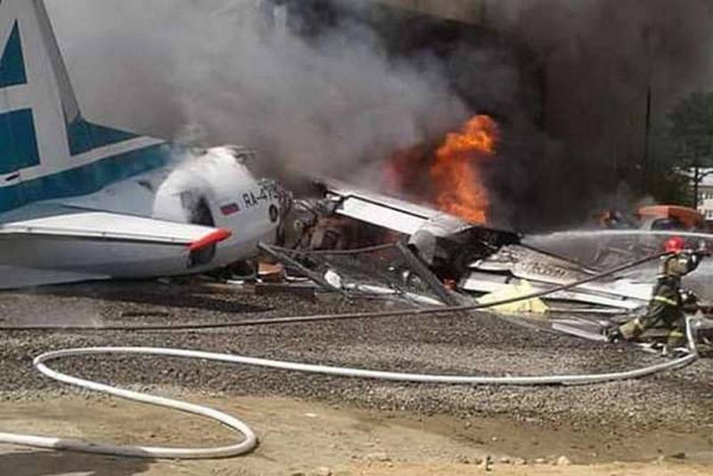 В Бурятии совершил жесткую посадку пассажирский Ан-24, есть жертвы - topcor.ru - Москва - респ.Бурятия - Нижнеангарск