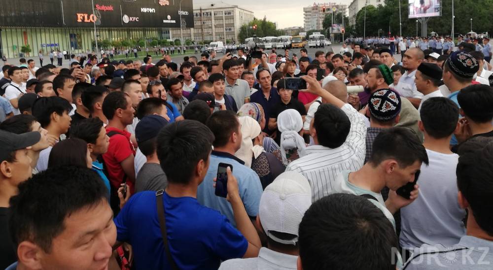 Дарига Назарбаева - "Нам не нужна помощь от Шымкента": митингующие выдвинули новые требования - nur.kz - Шымкент - Туркестан