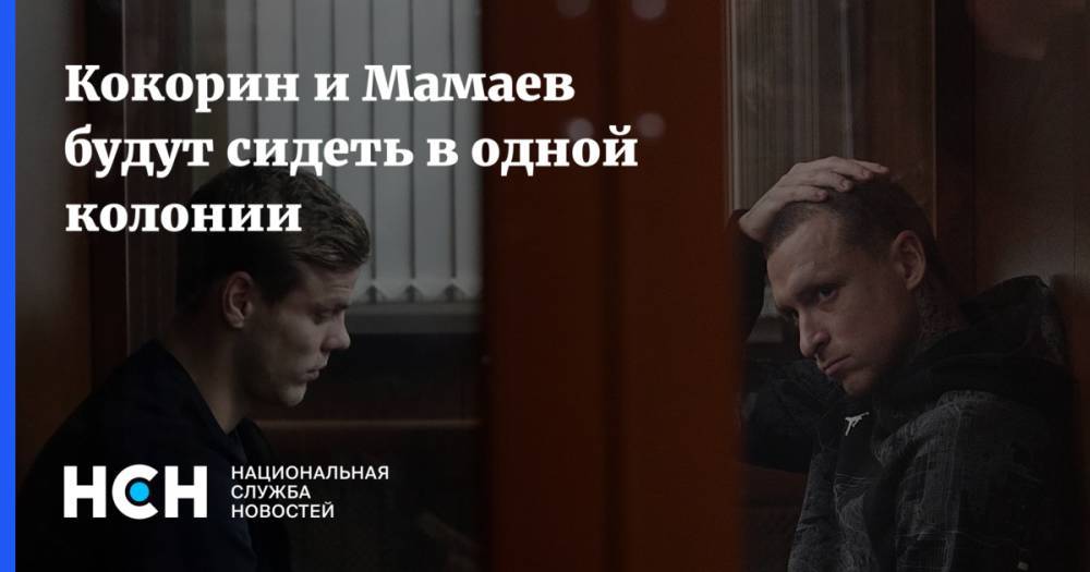 Павел Мамаев - Александр Кокорин - Валерий Максименко - Кокорин и Мамаев будут отбывать срок в одной колонии - nsn.fm - Москва