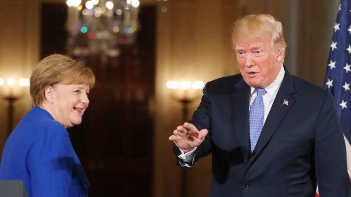 Дональд Трамп - Ангела Меркель - Си Цзиньпин - Трамп - Меркель обсудила с Трампом вопросы торговли и Иран - polit.info - Китай - США - Германия - Япония - Иран - Ливия - Меркель