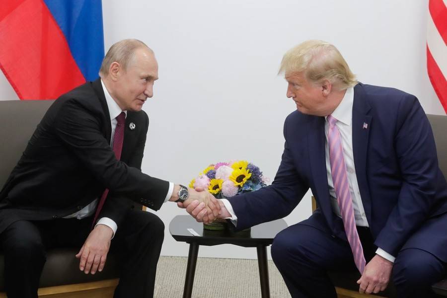 Дональд Трамп - Владимир Путин - Тереза Мэй - Эммануэль Макрон - Трамп пошутил на встрече с Путиным - m24.ru - Россия - США - Англия - Египет - Франция - Испания - Голландия - Вьетнам - Таиланд - Сингапур - Чили - Сенегал