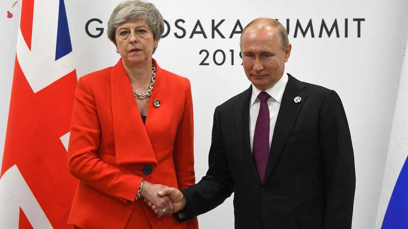 Владимир Путин - Дмитрий Песков - Юлий Скрипаль - Сергей Скрипаль - В Кремле оценили переговоры Путина и Мэй - russian.rt.com - Россия - Украина - Англия - Лондон - Великобритания
