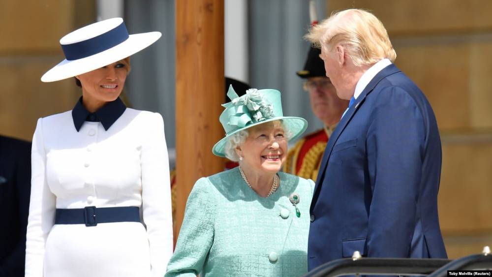 Дональд Трамп - Тереза Мэй - Дональд Трамп в Лондоне встретился с королевой Елизаветой II - svoboda.org - США - Англия