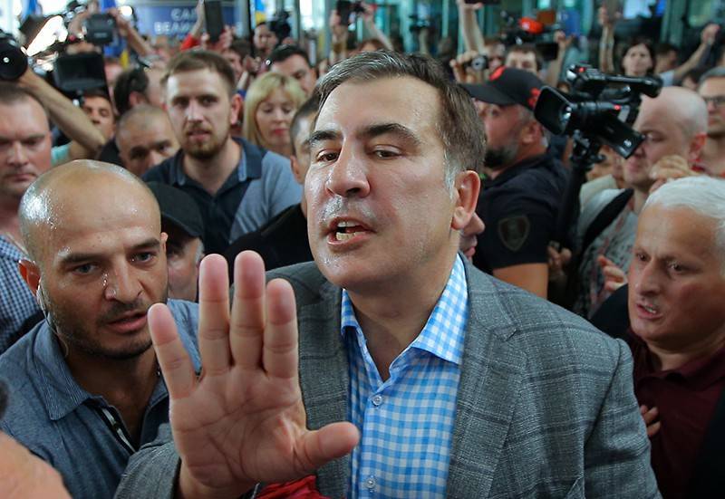 Михаил Саакашвили - Олег Ляшко - Саакашвили гонят с Украины домой - tvc.ru - Украина - Грузия - Одесса