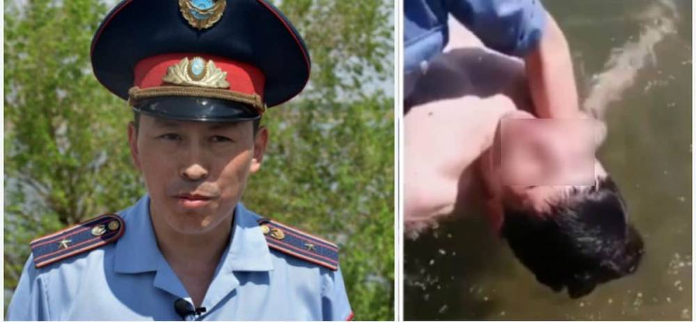 "Есть обида": спасшего утопленника полицейского раскритиковали в Сети - nur.kz - Караганда