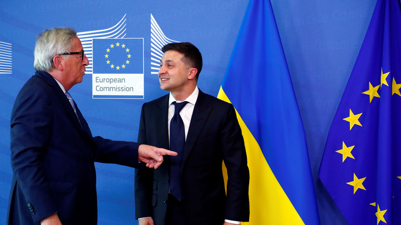 Петр Порошенко - Олег Царев - Зеленский на встрече с Юнкером заявил, что он лучше Порошенко - russian.rt.com - Украина - Брюссель - Европа - Ес