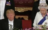 Дональд Трамп - Елизавета II - Мелания Трамп - Трамп - Трамп уснул во время речи Елизаветы II - СМИ - korrespondent.net - США - Англия - Великобритания