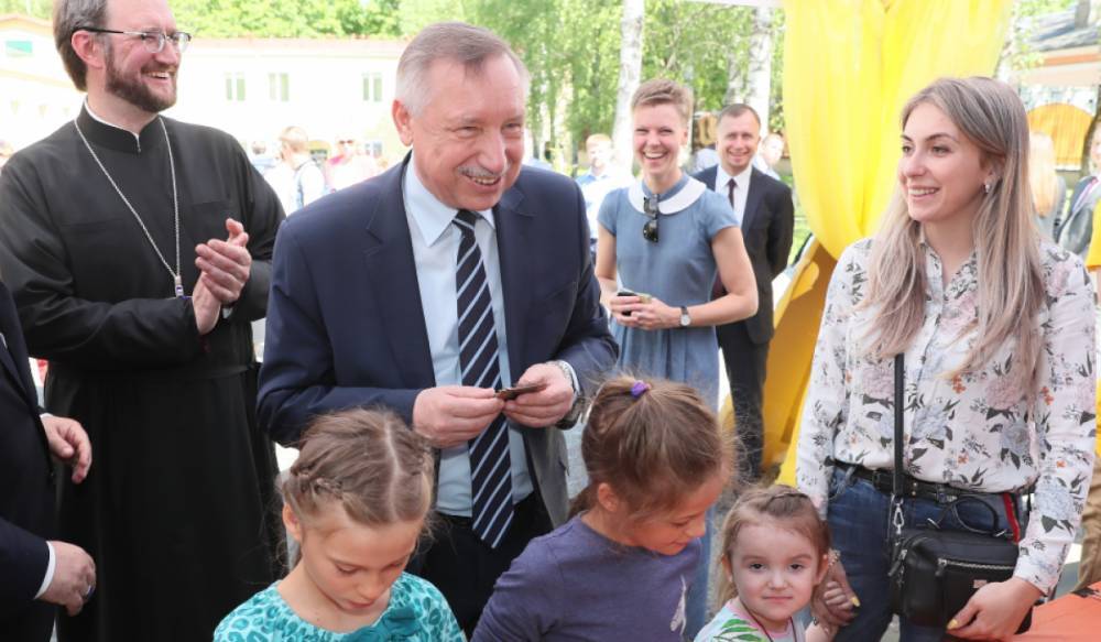 Александр Беглов - Александр Ткаченко - В Павловске открылся новый стационар петербургского Детского хосписа - gorod-plus.tv - Санкт-Петербург - Павловск