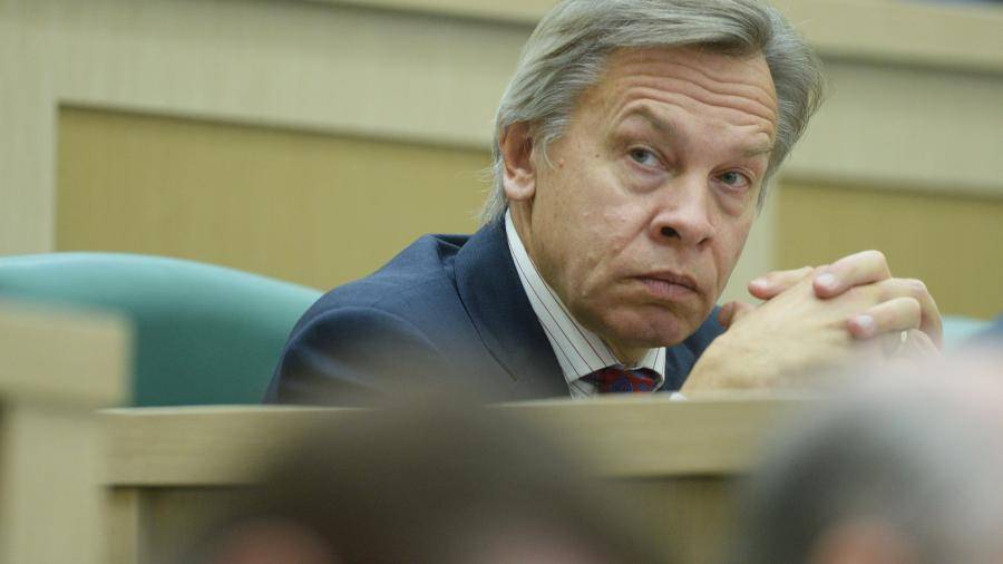 Владимир Зеленский - Алексей Пушков - Пушков отреагировал на слова Зеленского о борьбе с «Северным потоком – 2» - iz.ru - Украина - Варшава