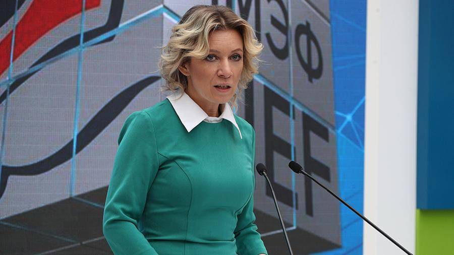 Владимир Зеленский - Мария Захарова - Юлия Мендель - Захарова отреагировала на «стратегию возвращения Крыма» Зеленского - iz.ru - Россия - Украина - Крым - Одесская обл.