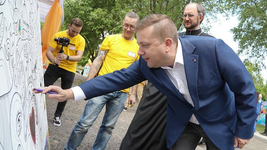 Александр Беглов - Александр Ткаченко - Директор фонда «Росконгресс» принял участие в открытии нового стационара Санкт-Петербургского детского хосписа - iz.ru - Санкт-Петербург - Павловск