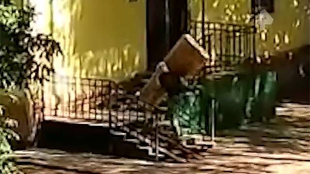 Мрачный двор: Магазин гробов открыли в жилом доме в Ярославле - ren.tv - Ярославль