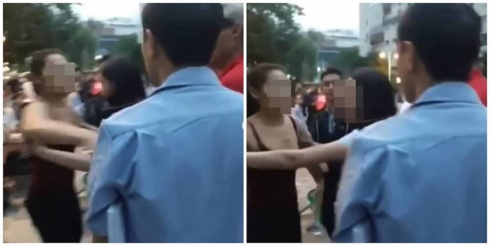 Видео потасовки девушек и полицейских на Арбате в Алматы опубликовали в Сети - nur.kz - Алма-Ата