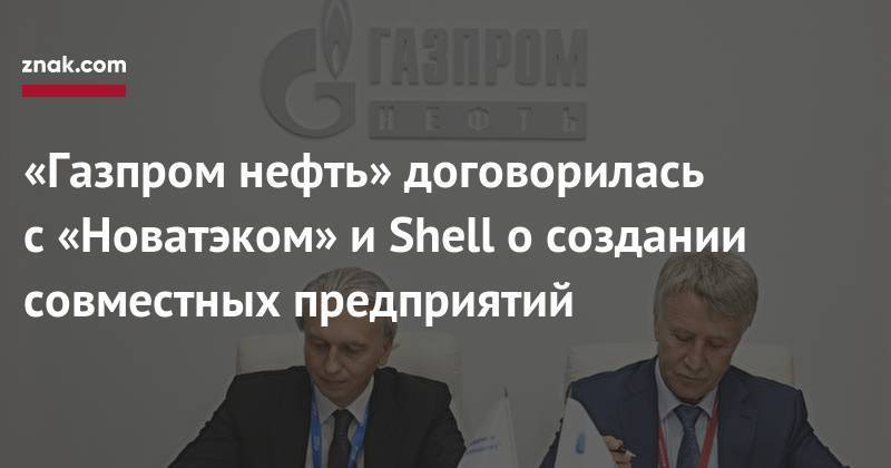 Леонид Михельсон - Александр Дюков - Shell - «Газпром нефть» договорилась с&nbsp;«Новатэком» и&nbsp;Shell о&nbsp;создании совместных предприятий - znak.com