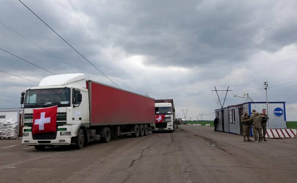 Швейцария направила в Донбасс очередной гуманитарный конвой - novorosinform.org - Украина - Швейцария - Германия