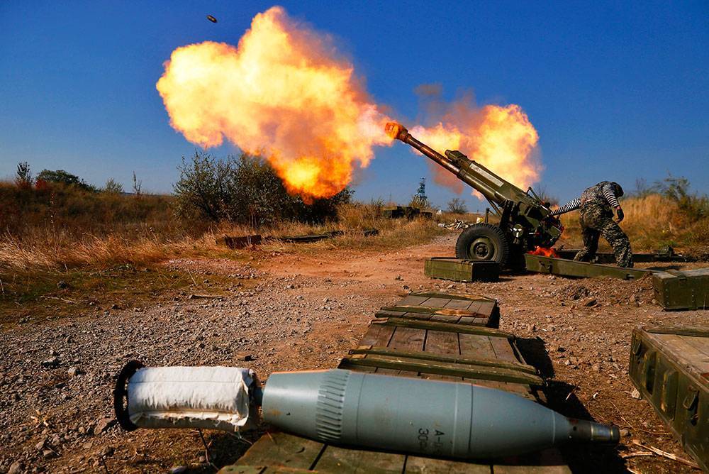 ВСУ нанесли артиллерийский удар по окраинам Горловки - novorosinform.org - Киев - Львов - ДНР - Горловка - Минск