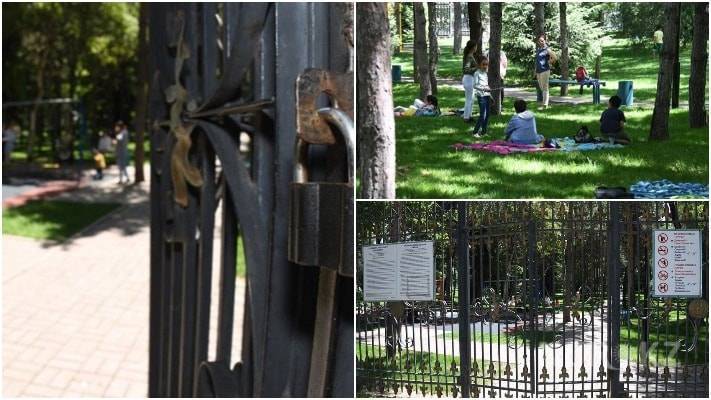 Бауыржан Байбек - Забор у сквера возле фонда первого президента снесут в Алматы - nur.kz - Алма-Ата