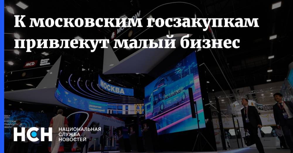 Владимир Ефимов - К московским госзакупкам привлекут малый бизнес - nsn.fm - Москва
