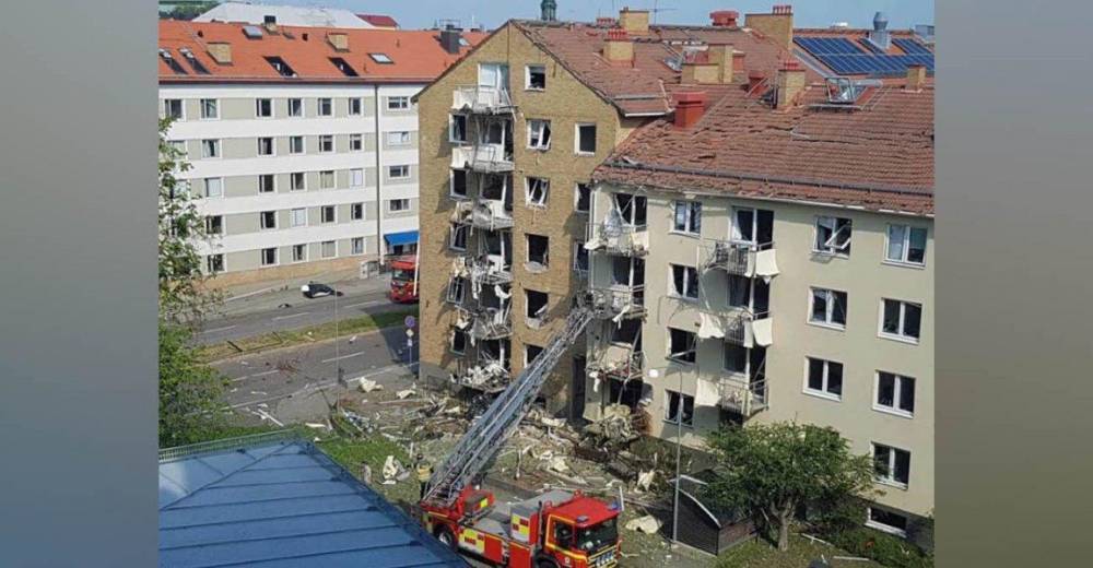 При взрыве в шведском Линчепинге пострадали 19 человек - m24.ru - Швеция
